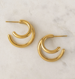 Mila Earrings - Gold