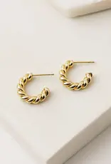 Dawson Hoop Earrings - Gold