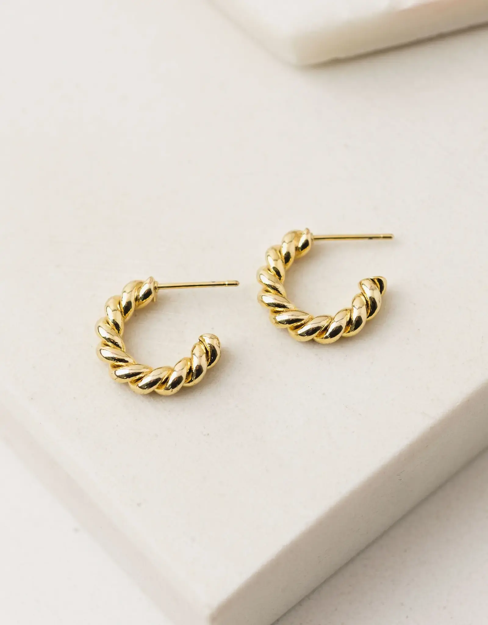 Dawson Hoop Earrings - Gold