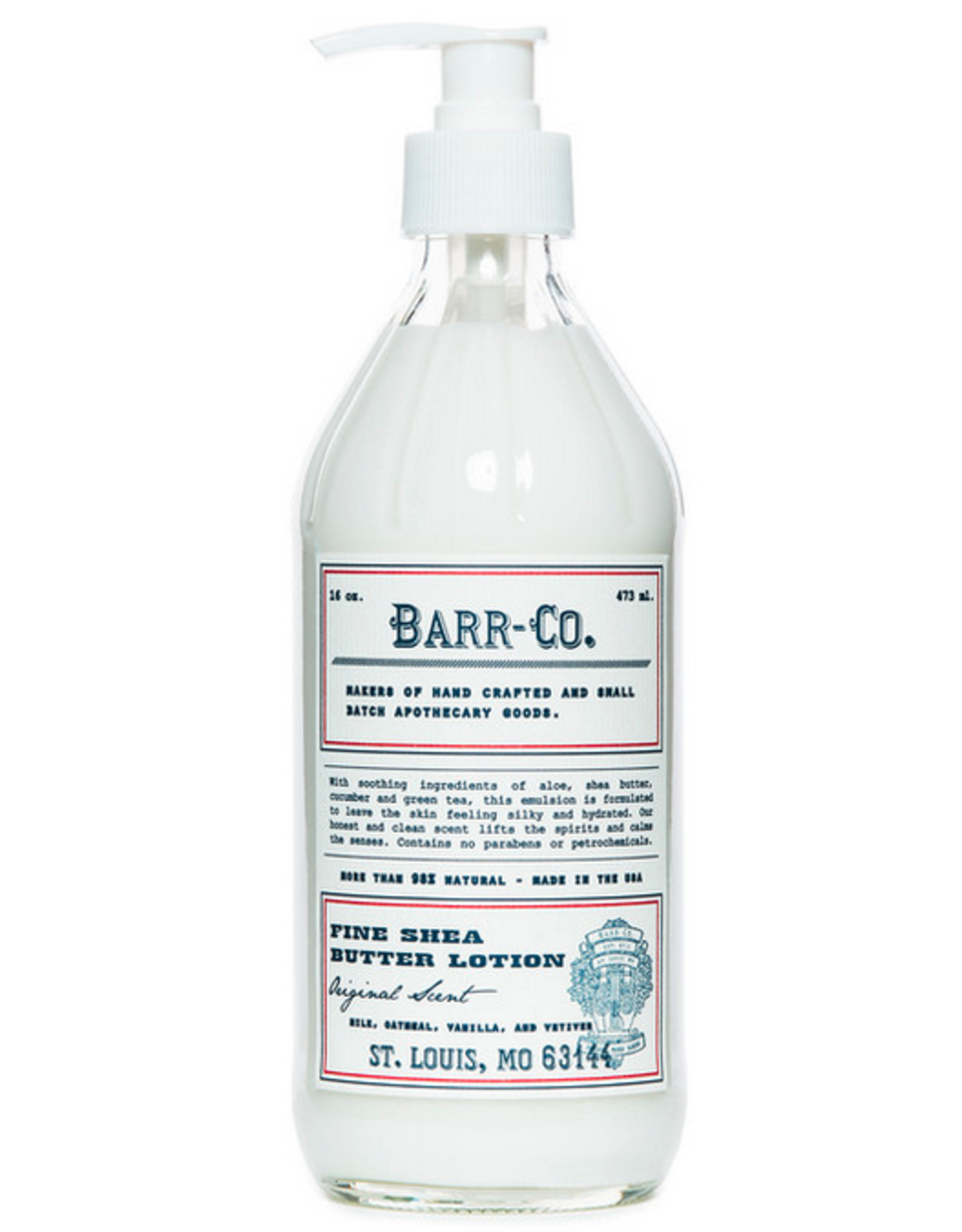 Barr Co Original Scent Lotion 16oz