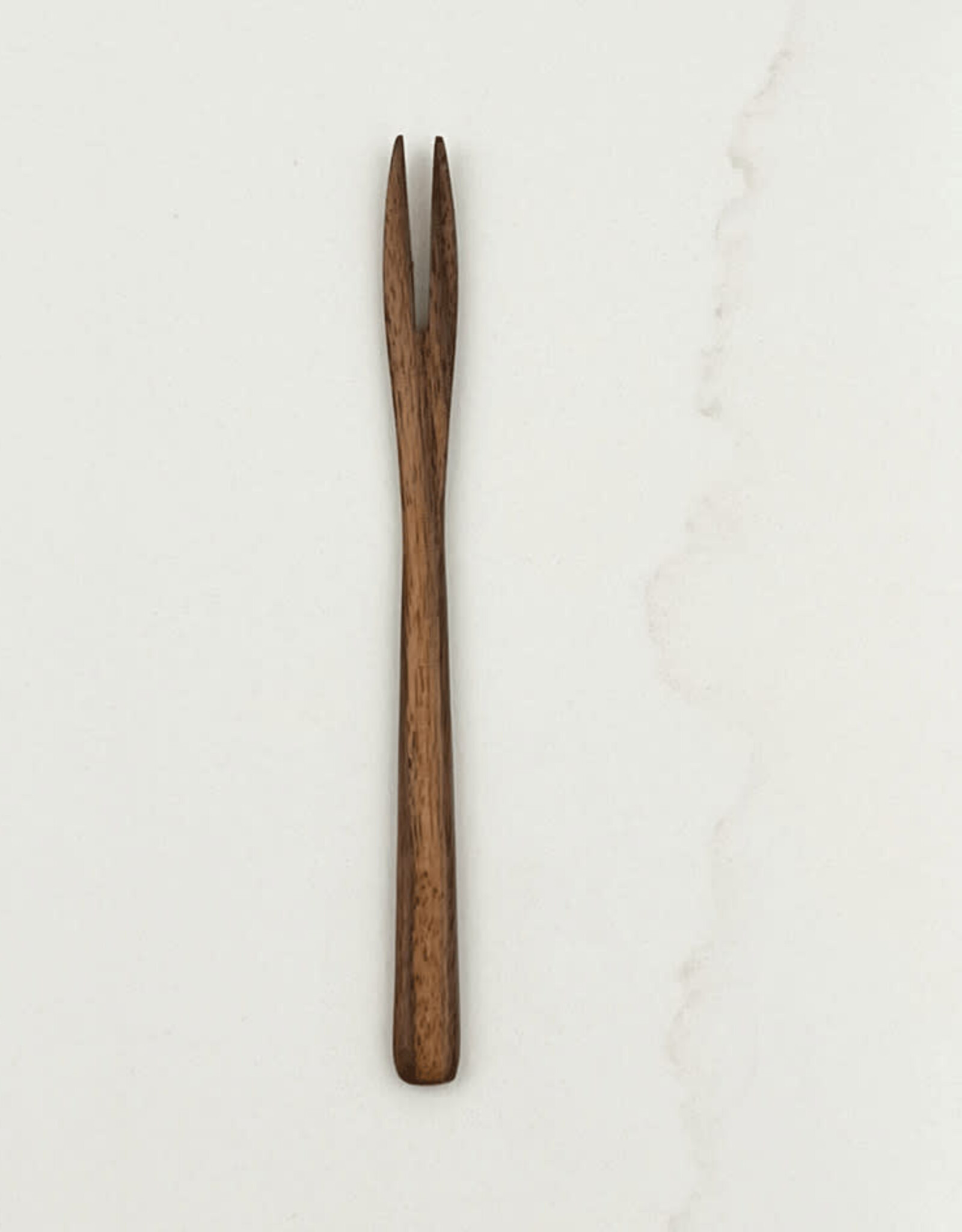 Walnut Wood Olive Pick 6"