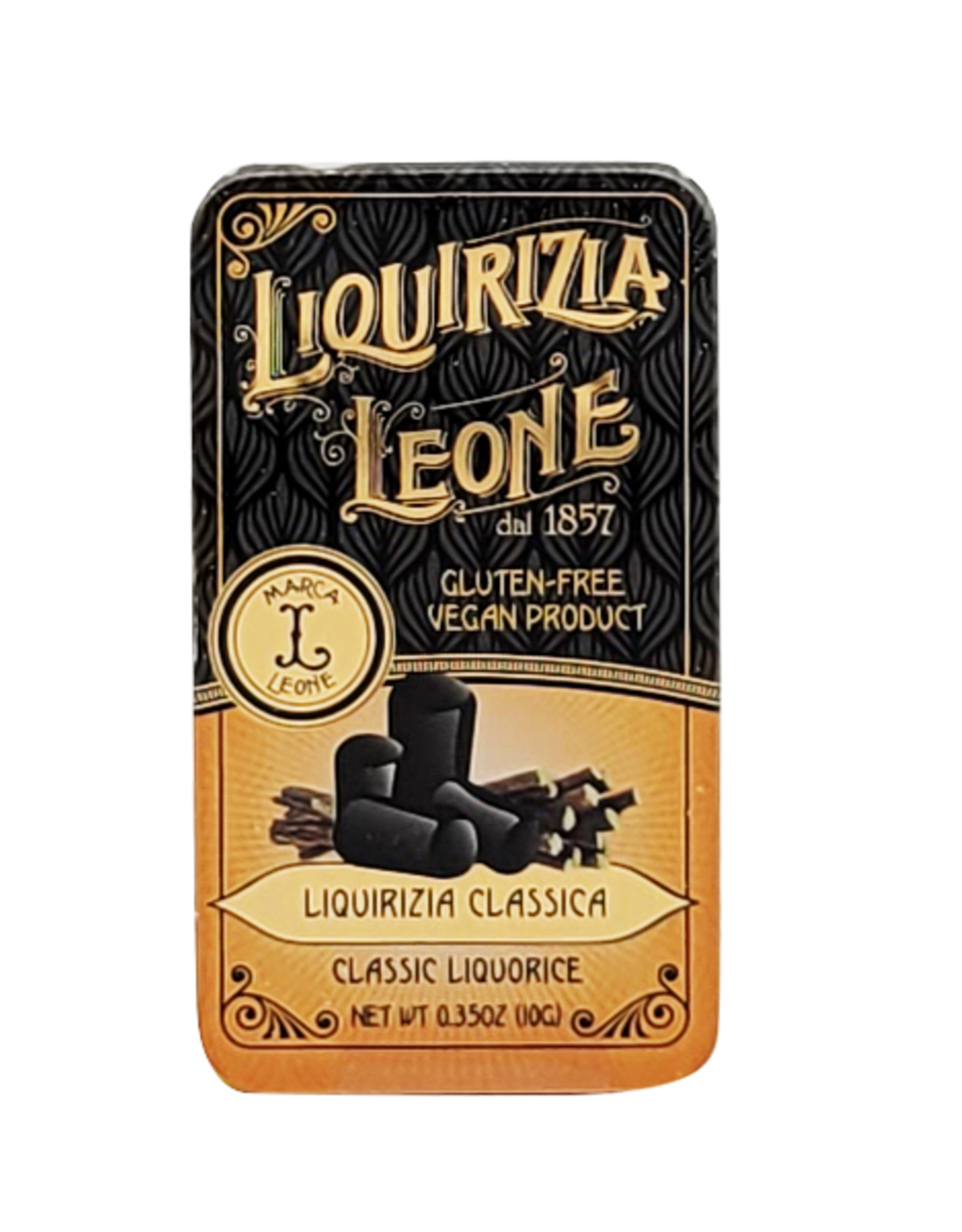 Leone Classic Liquorice Candies in Tin