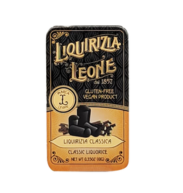 Leone Classic Liquorice Candies in Tin