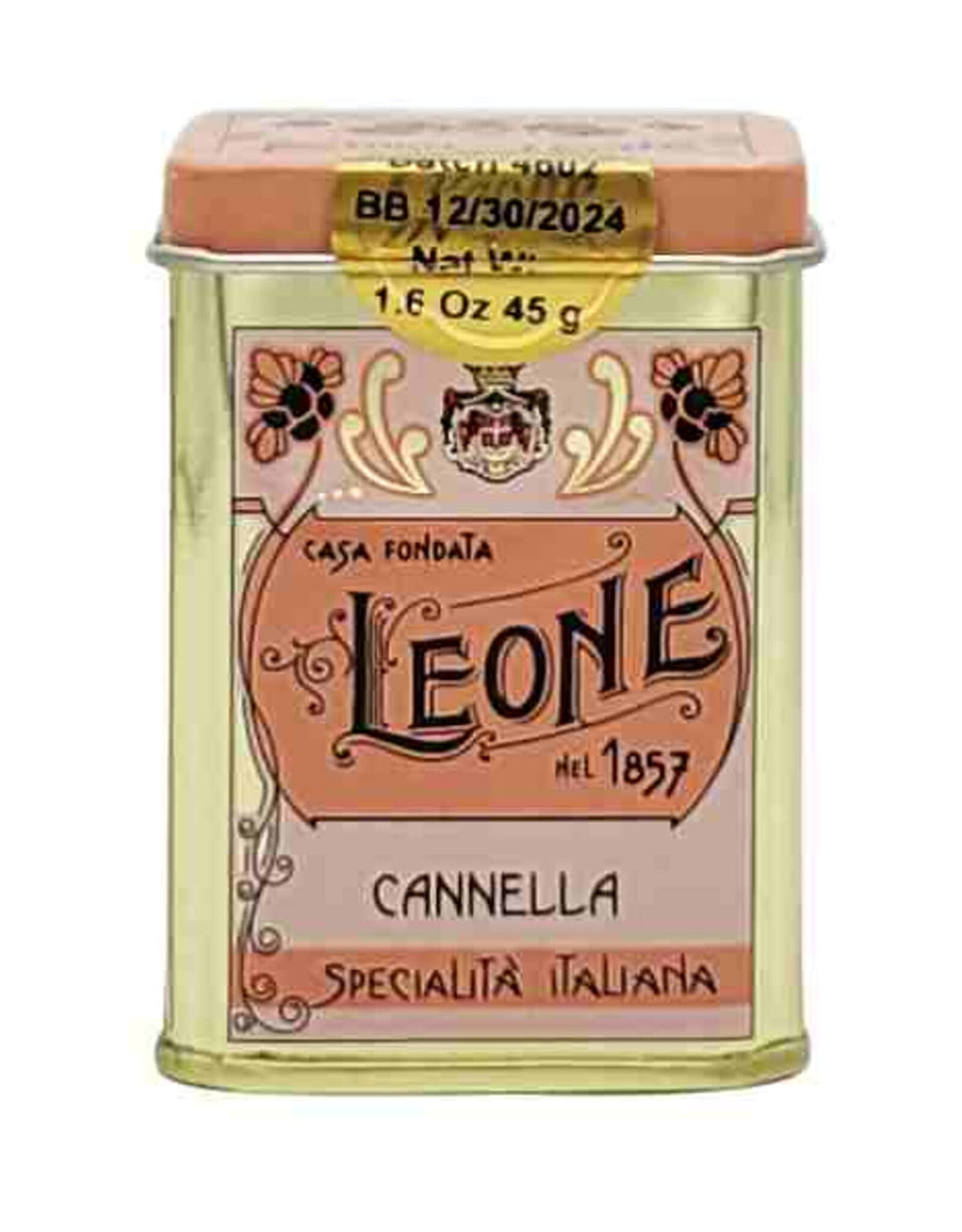 Leone Classic Cinnamon Candies in Tin