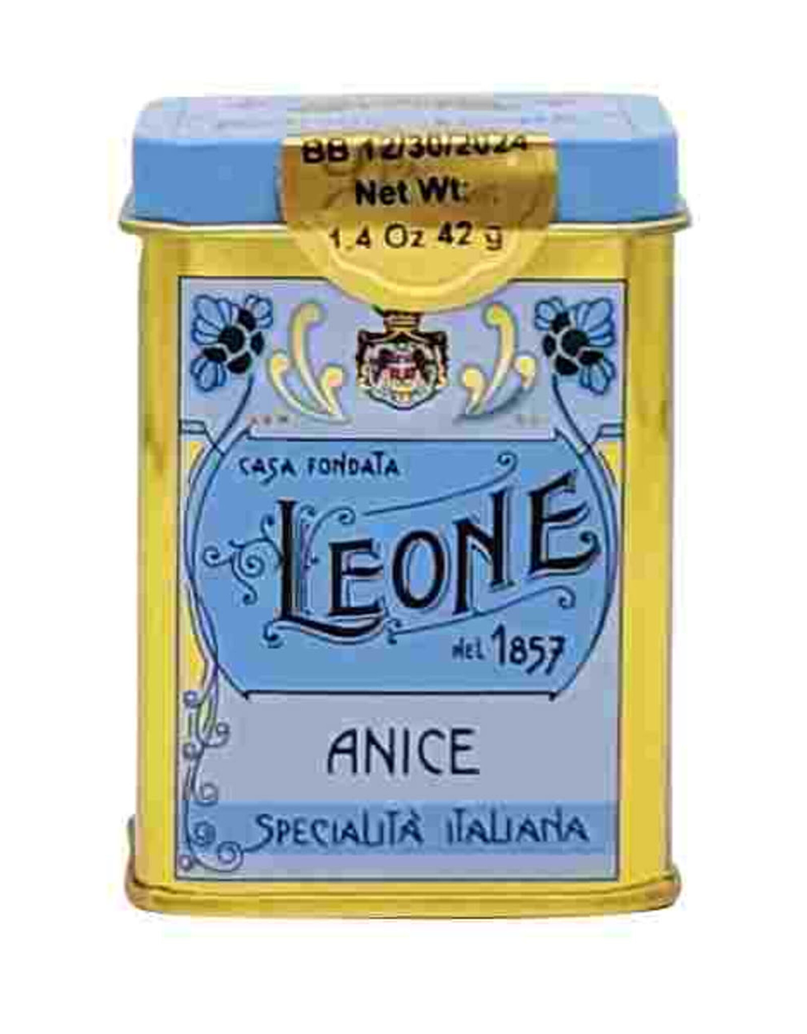 Leone Classic Anise Candies in Tin