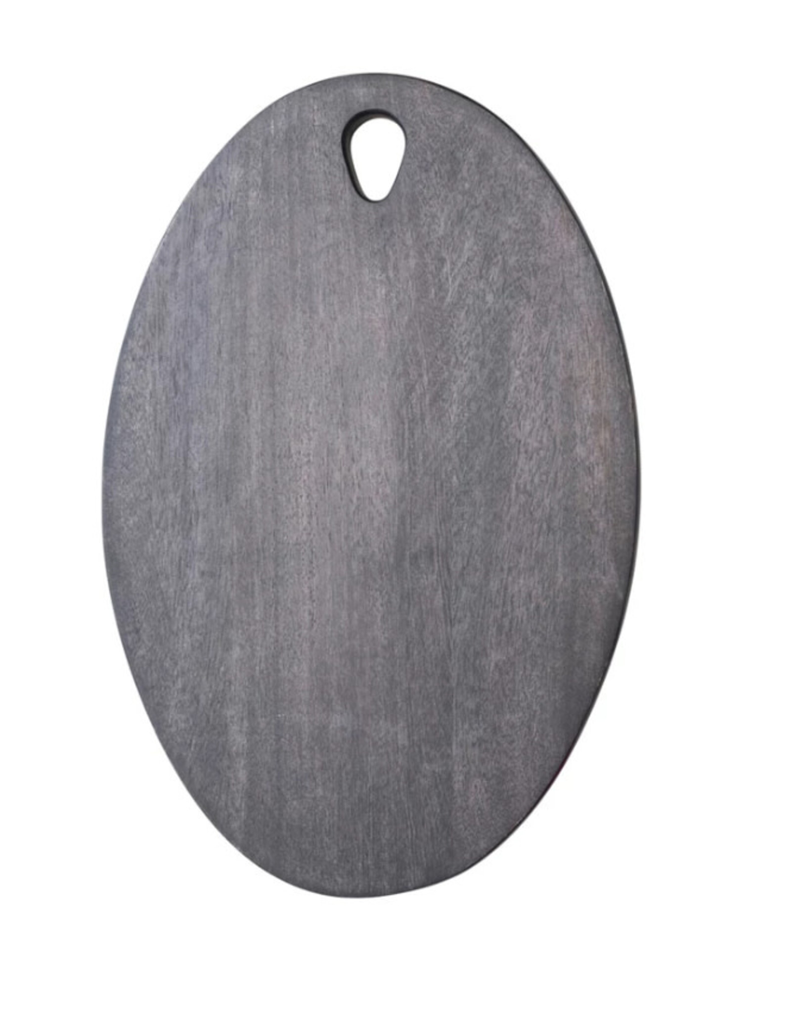Black Oval Mango Wood Board L17”