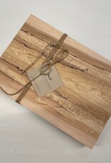 Large Spalted Maple Board on Risers L11"