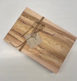 Large Spalted Maple Board on Risers L11"
