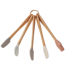 Multi Neutrals Mini Kithen Utensils Set