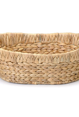 Large Oval Hyacinth Basket L13.25" W9.75"