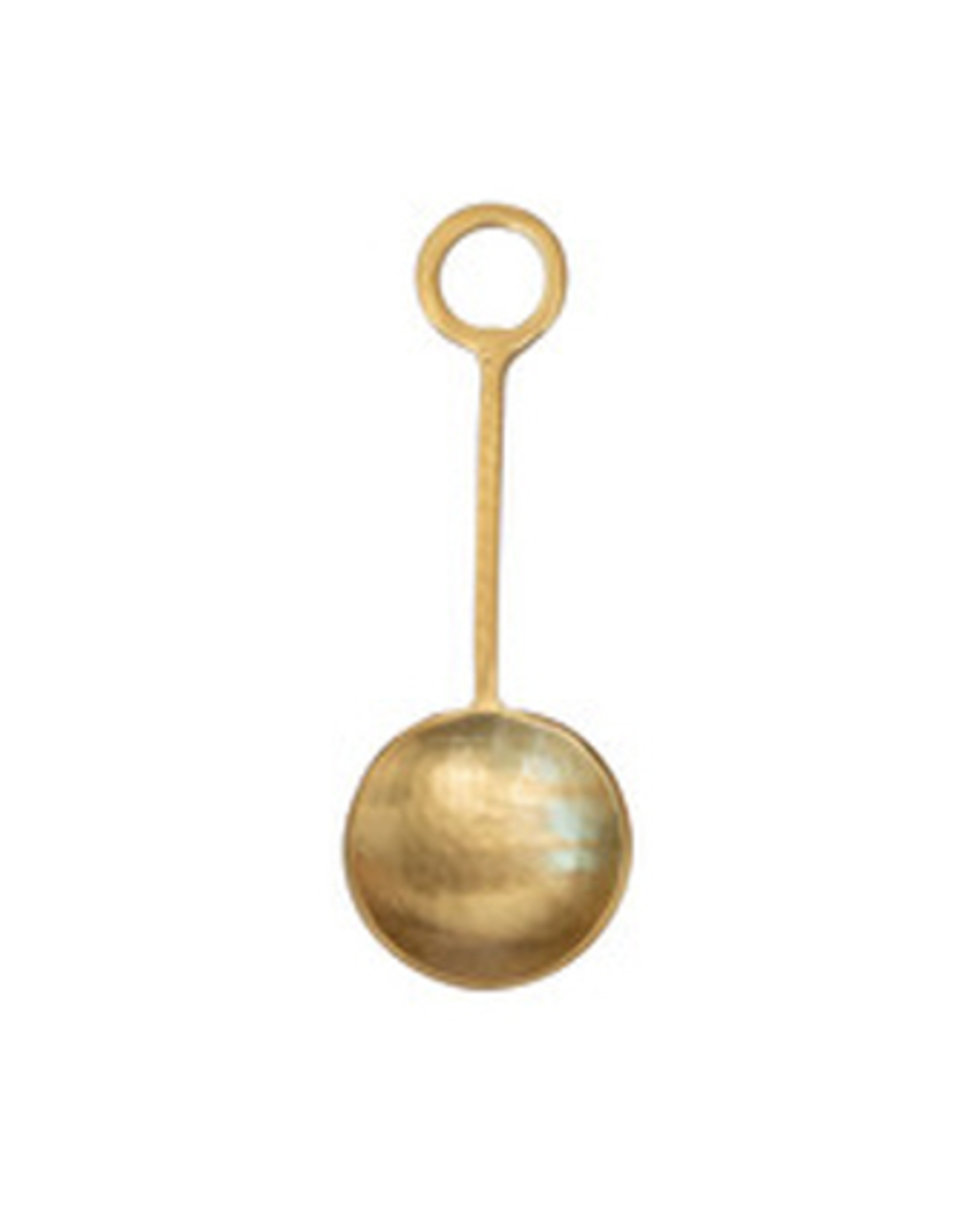 Gold Finish Stainless Steel Cocktail Spoon L5"