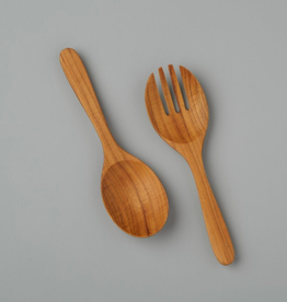Chelsea Teak Serving Set L8.75"