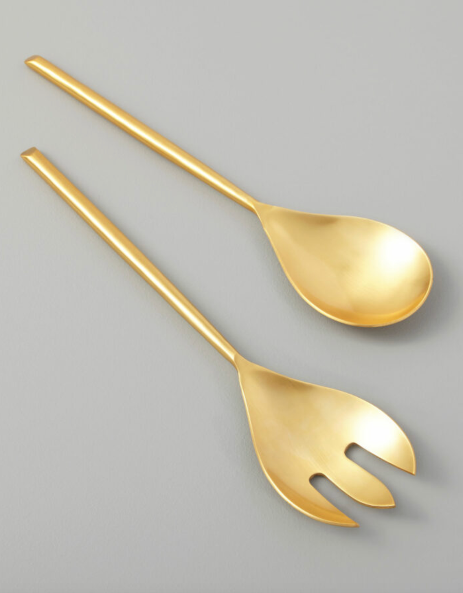 Matte Gold Serving Set