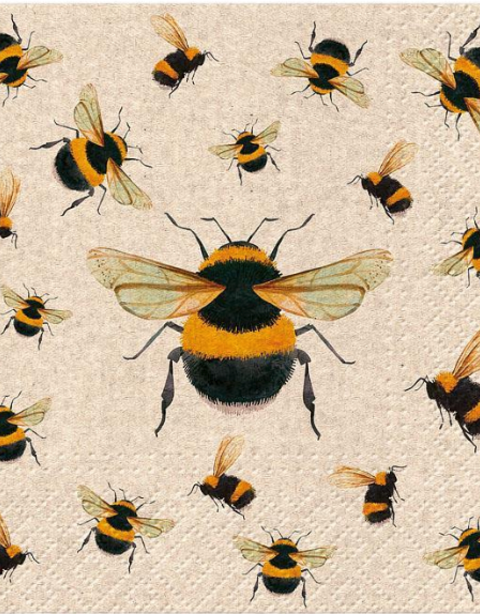 Dancing Bees Luncheon Napkin