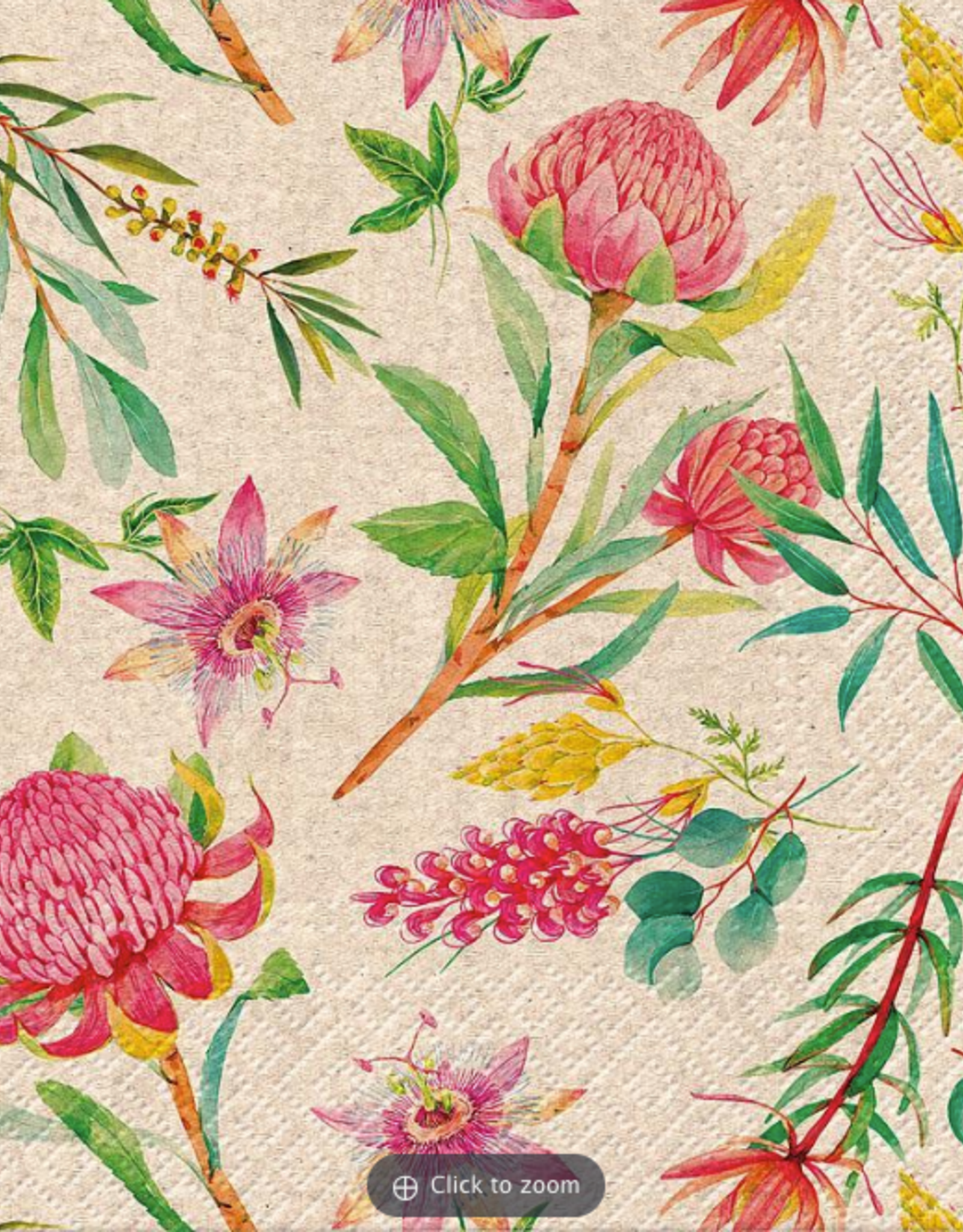 Passionflower Luncheon Napkins