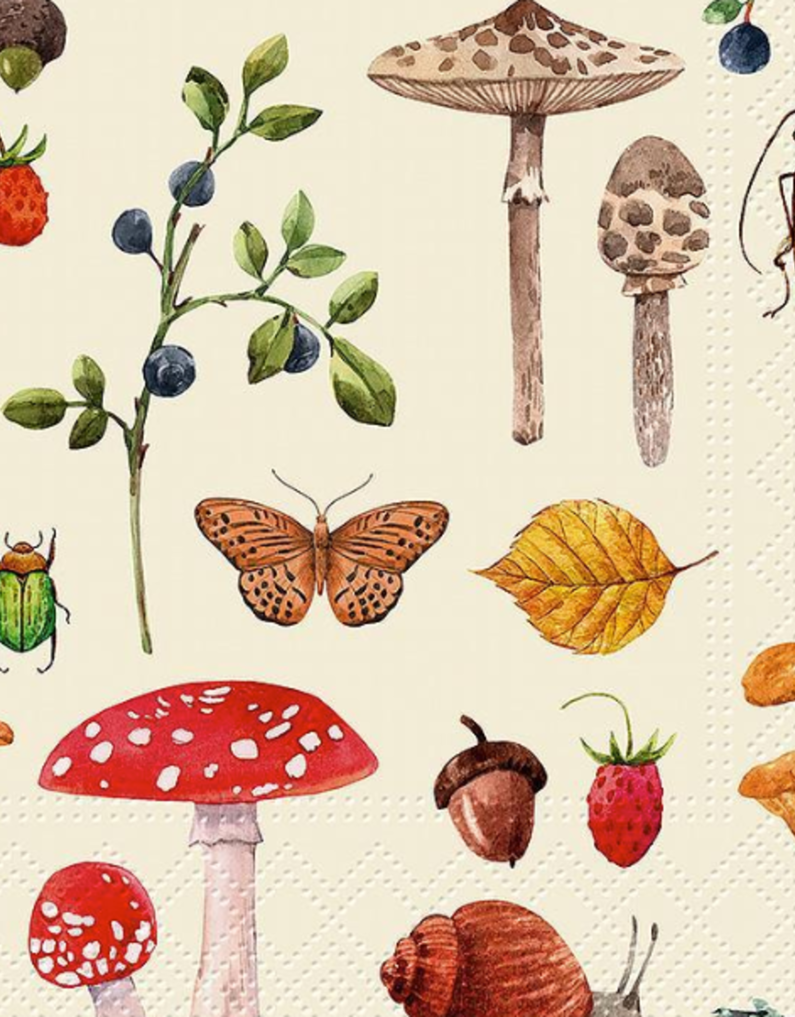 Forest Botany Luncheon Napkins