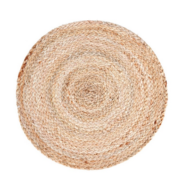 Natural Maja Maize Round Placemat D15"