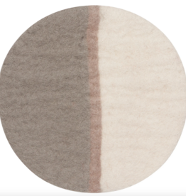 Quarry Felted Wool Trivet D8"
