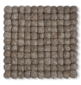 Light Brown Square Modwool Trivet L8"