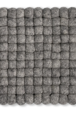 Light Grey Square Modwool Trivet L8"