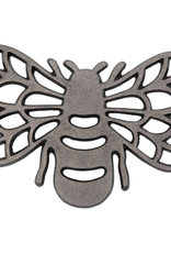 Black Cast Aluminum Bee Trivet L8"