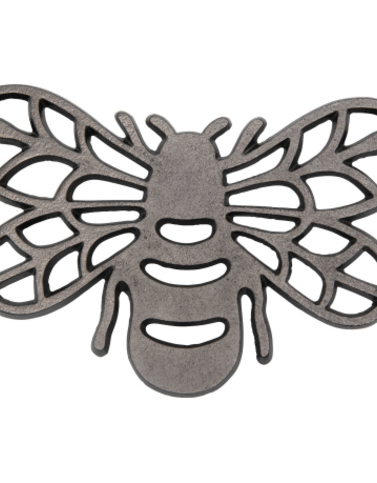Black Cast Aluminum Bee Trivet L8"