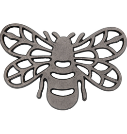 Black Cast Aluminum Bee Trivet L8"