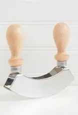 Italian Mezzaluna - Double Blade