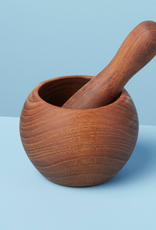 Teak Mortar & Pestle