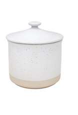 Medium White Fattoria Canister H6.75"