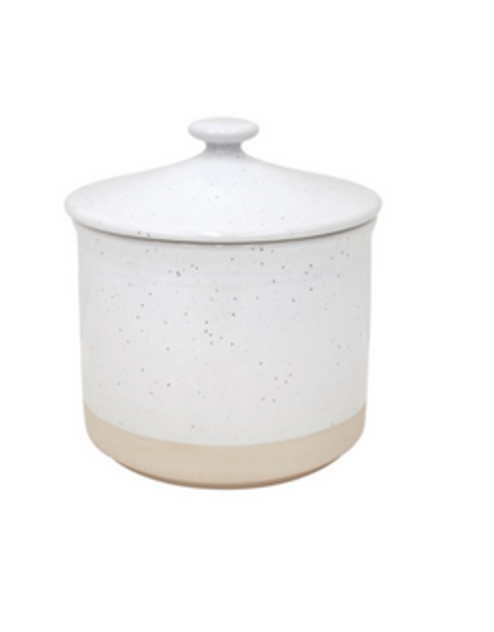 Medium White Fattoria Canister H6.75"