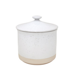 Medium White Fattoria Canister H6.75"
