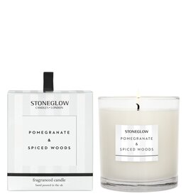 Pomegranate & Spiced Woods Candle