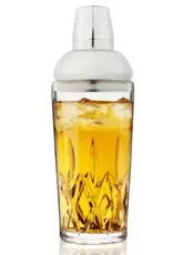 Crystal Cocktail Shaker with Built in Strainer