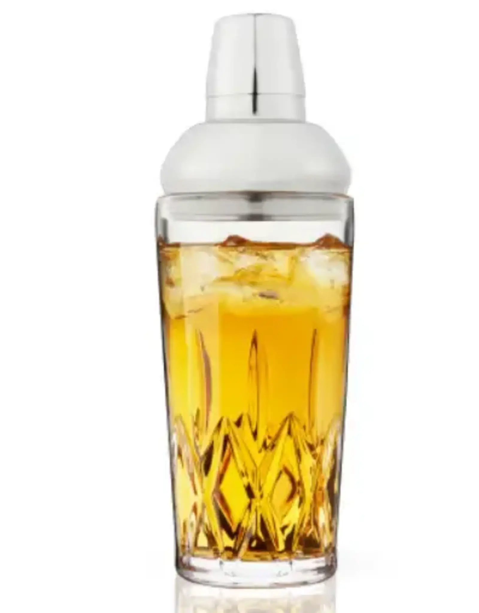 Crystal Cocktail Shaker with Built in Strainer