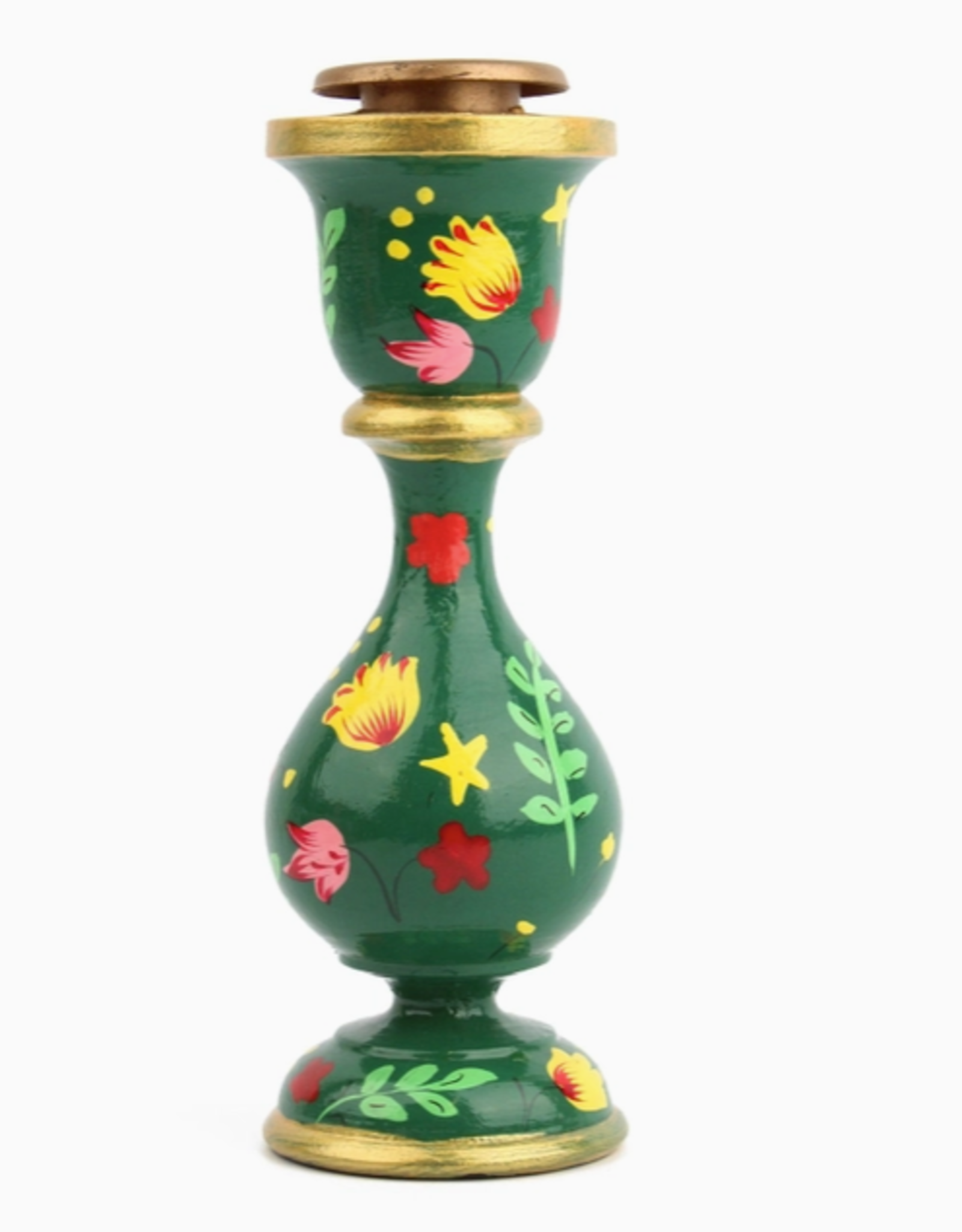 Small Green Candlestick