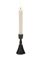 Medium Gunmetal Zora Candlestick H4.5"