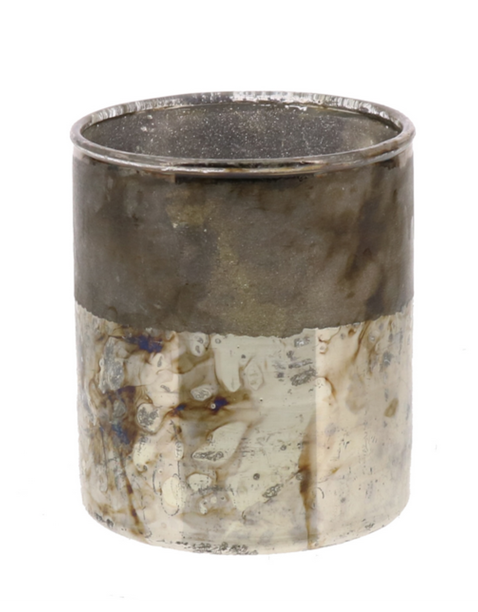 Silver Pavel Votive D3.25" H3.5"