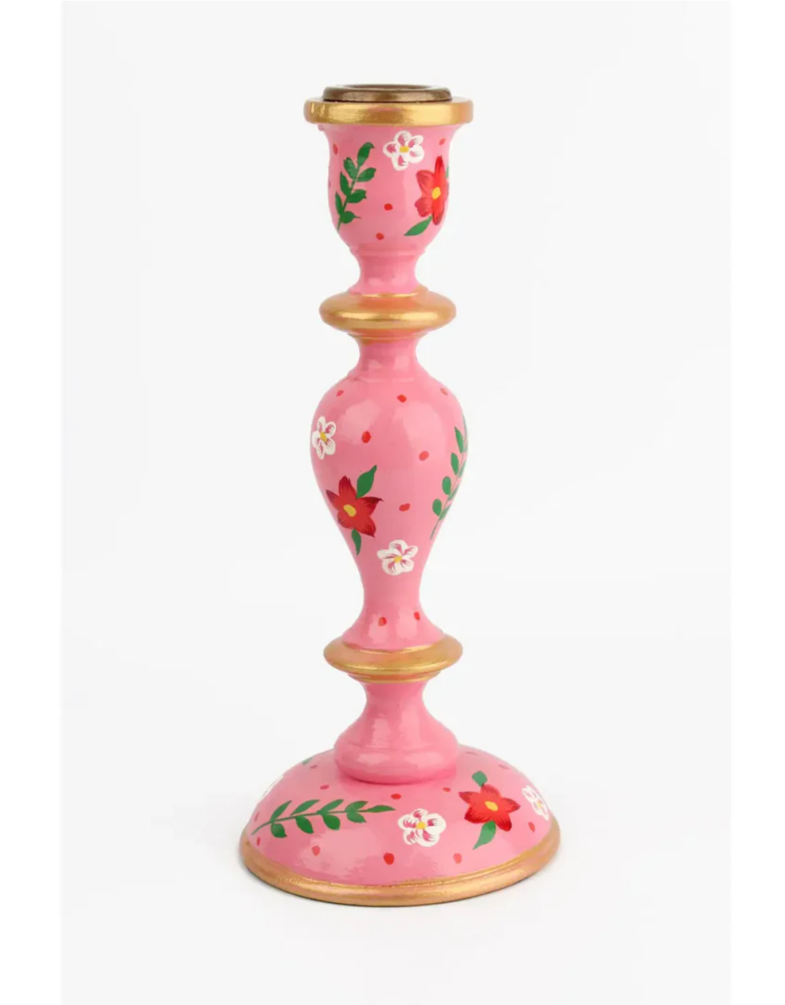 Large Pink Candlestick