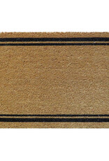With Border Coir Doormat L30" W18"