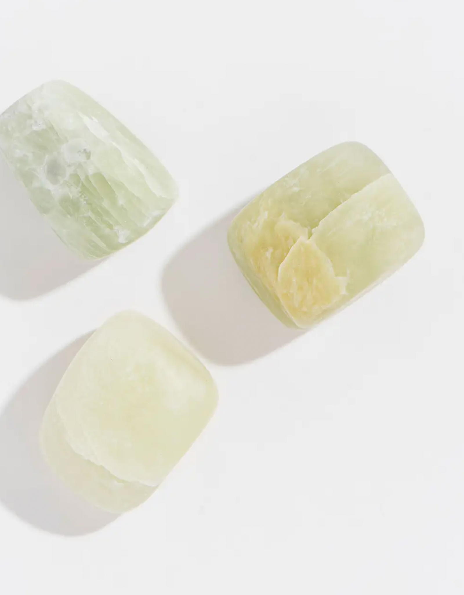 Matte Tumbled Xiuyan Jade