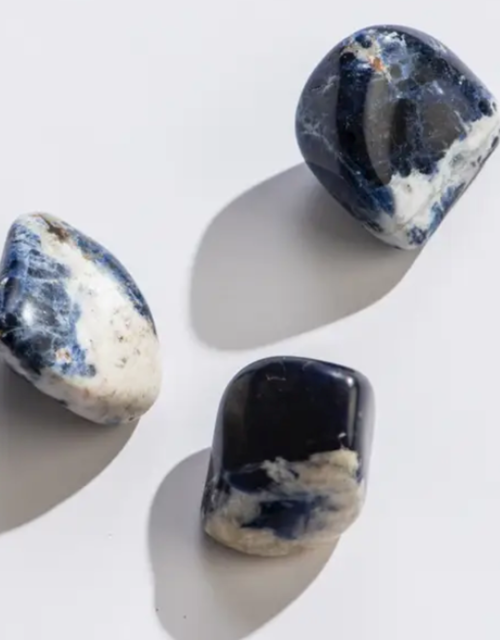 Tumbled Sodalite Crystal 1-2"