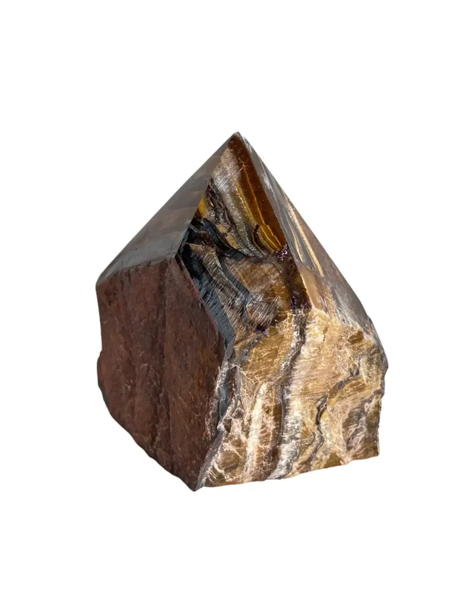 Small Tigers Eye Polished Point