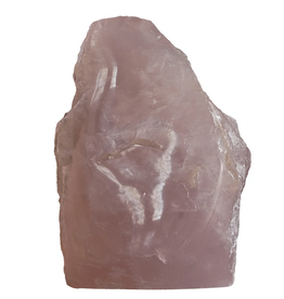 Mini Rose Quartz Cut Base