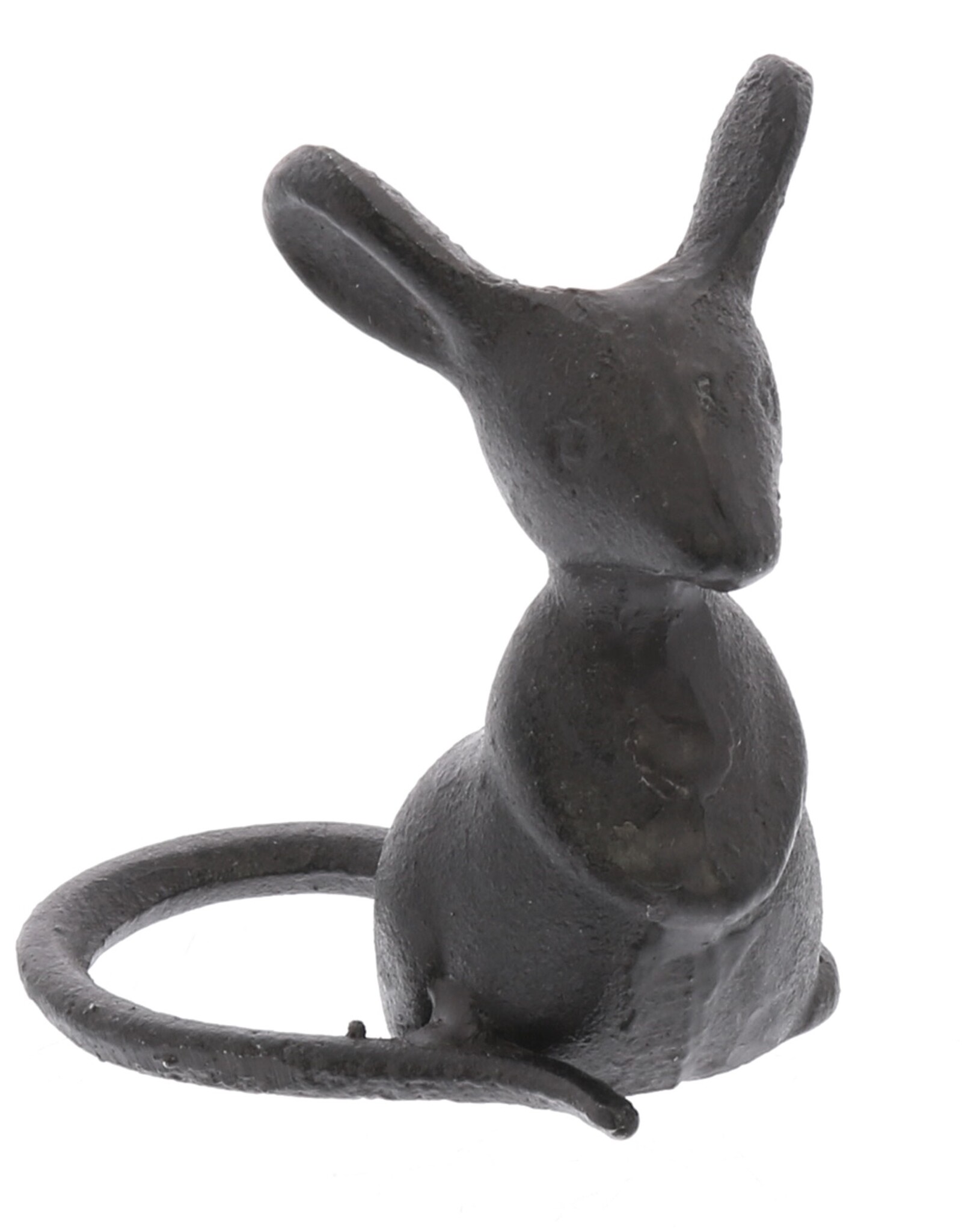 Listening Cast Iron Mouse H9" W8"