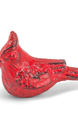 Antique Red Cast Iron Cardinal H2"