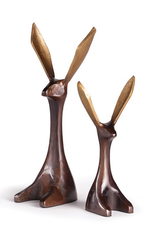 Small Jack Rabbit Figurine H9”