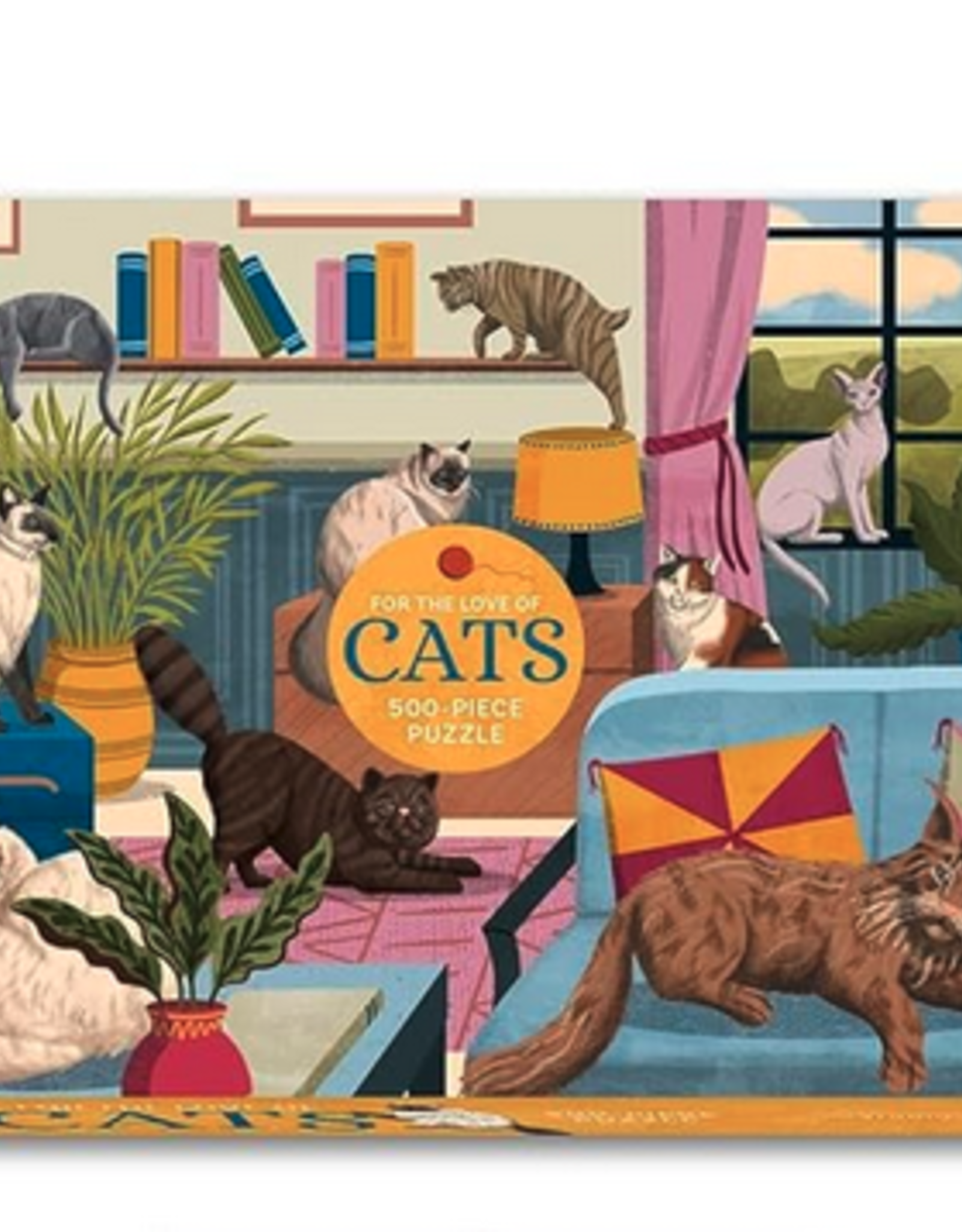 For the Love of Cats Puzzle - 500 piece