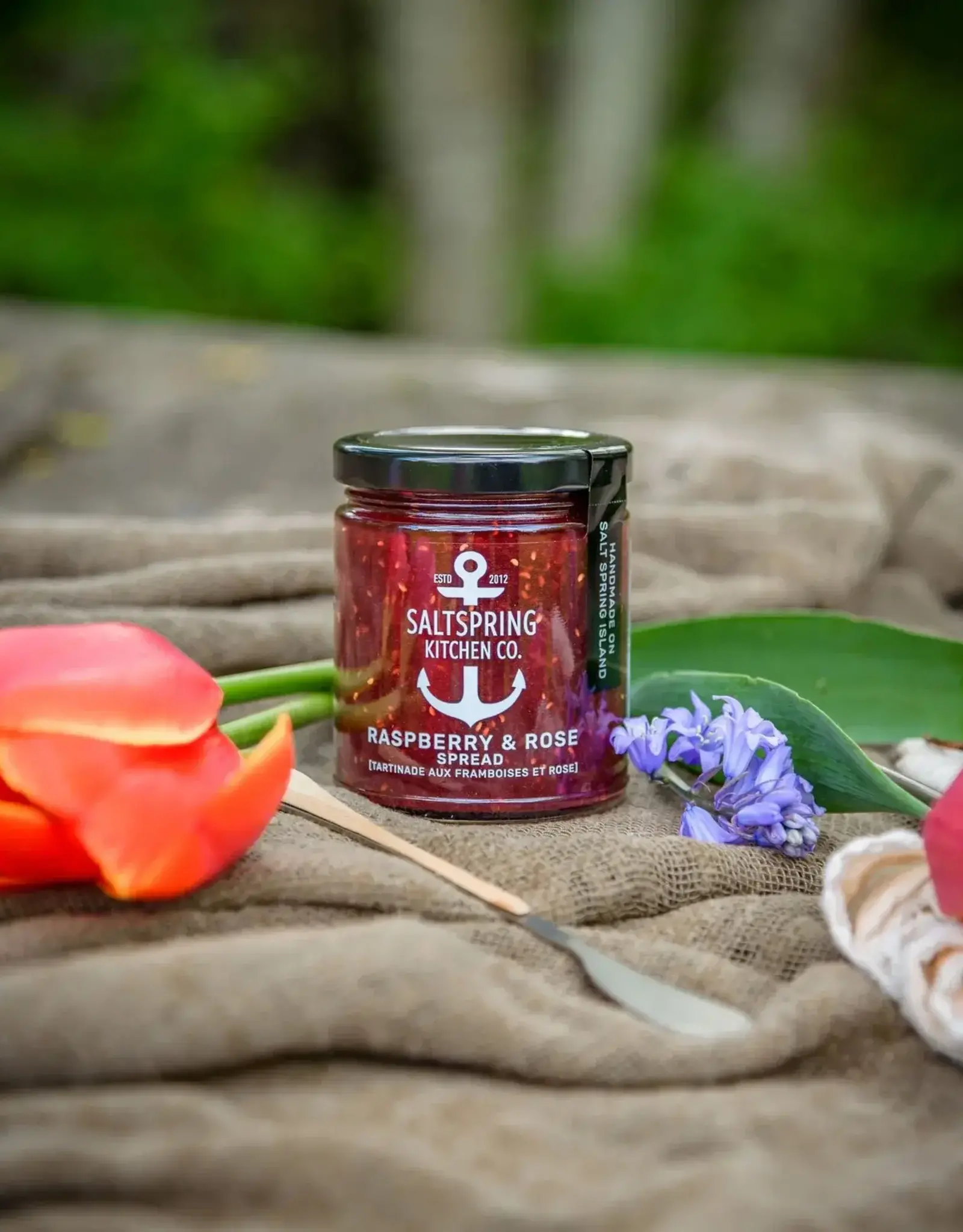 Raspberry and Rose Spread