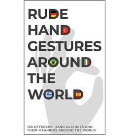 Rude Hand Gestures Around the World Trivia Cards